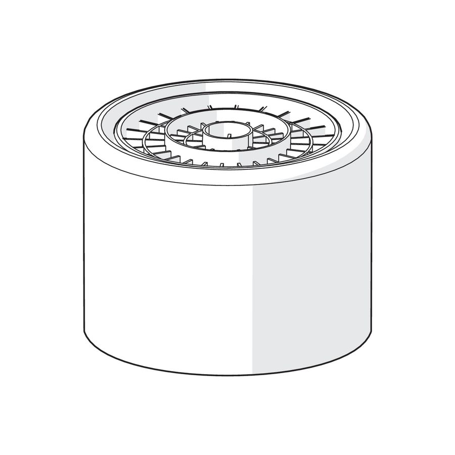 Oras Group, Mousseur keuken, STD M22x1 CC A, Mat zwart