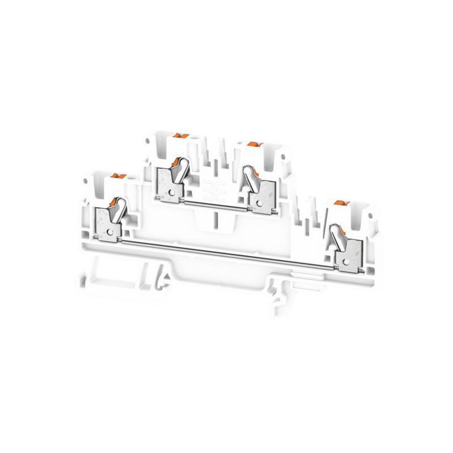 Doorvoerklem PUSH IN wit 2.5mm² 800V 800V Nu VVE=50
