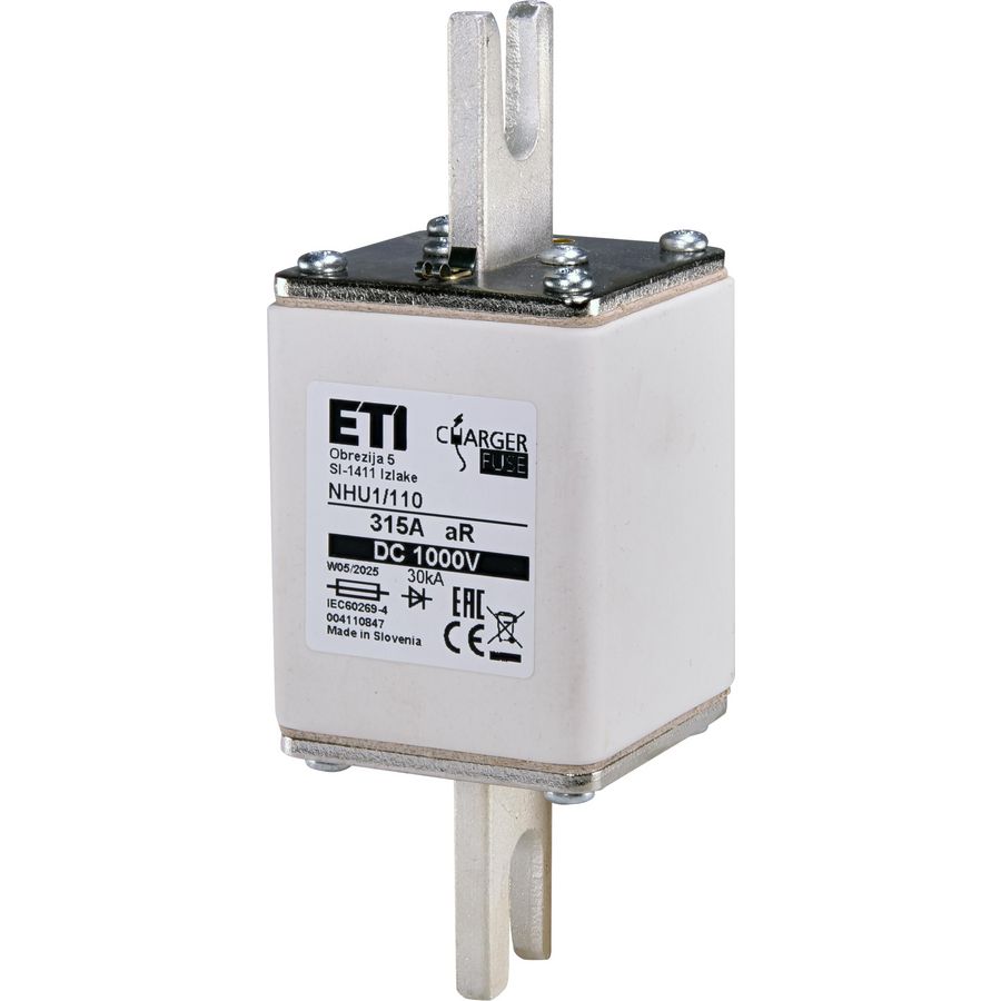 Zekering NHU1/110 aR 315A/1000V DC 4110847