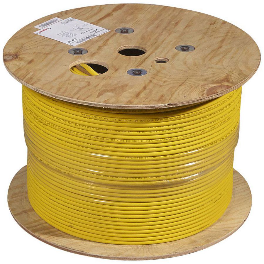 Haspel a 500m. Kabel U/UTP Cat. 6A Dca