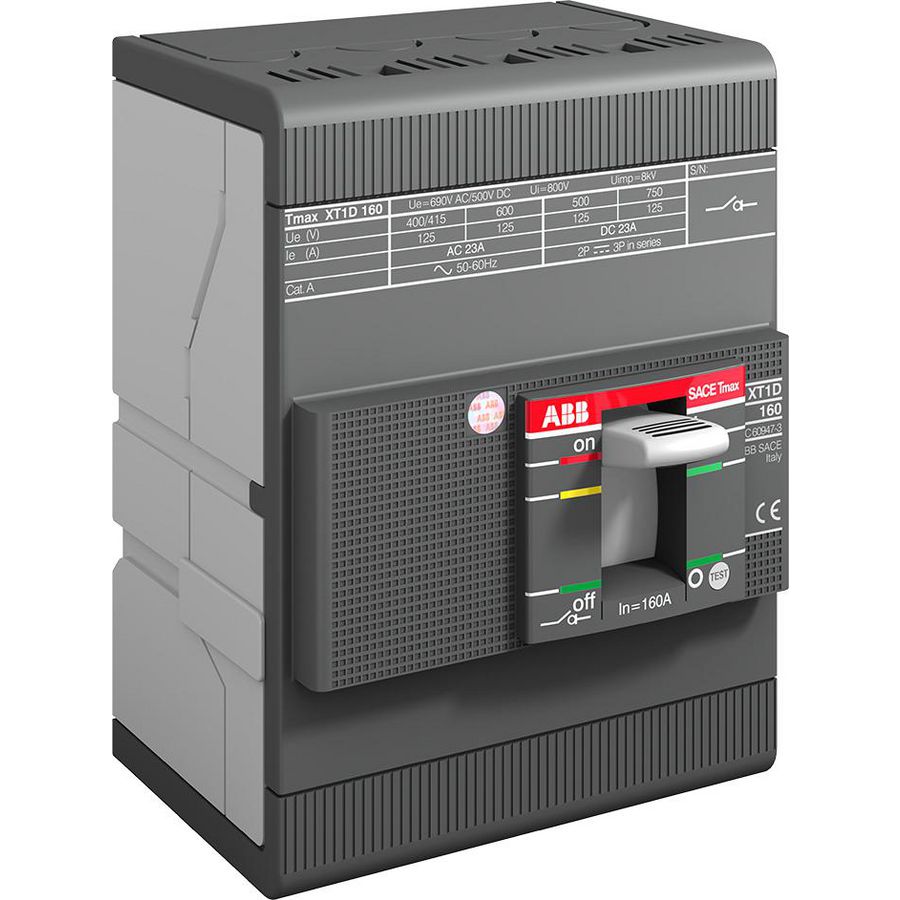 Vermogensautomaat en accessoires 1SDA068209R1 XT1D 160 SWITC