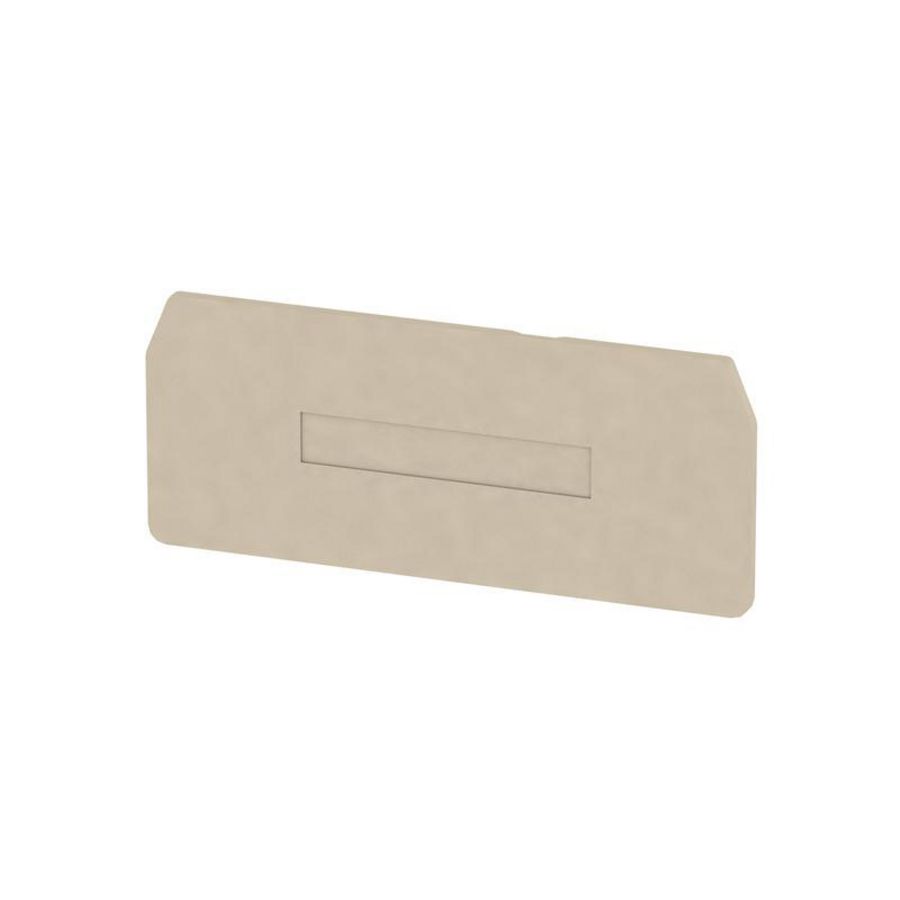 Afsluit- eindplaat (terminal) h:83.8mm b:2mm, VVE=20