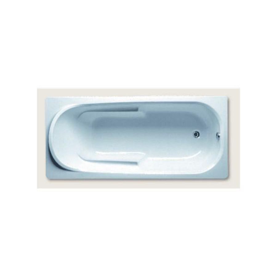 Ligbad Columbia 175x80cm hoogglans wit excl. poten