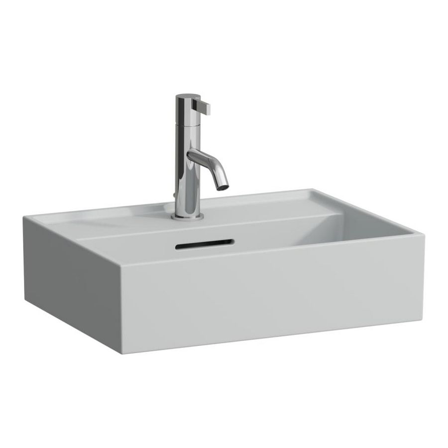 Wall-hung Washbasin 450x340x120mm Grey Matt H8153307591041
