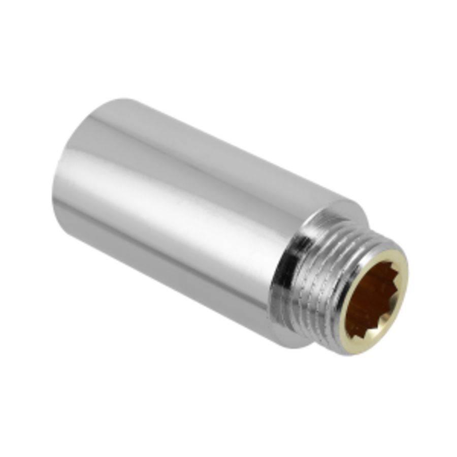 Kraanverlengstuk verchroomd 1/2"x50mm