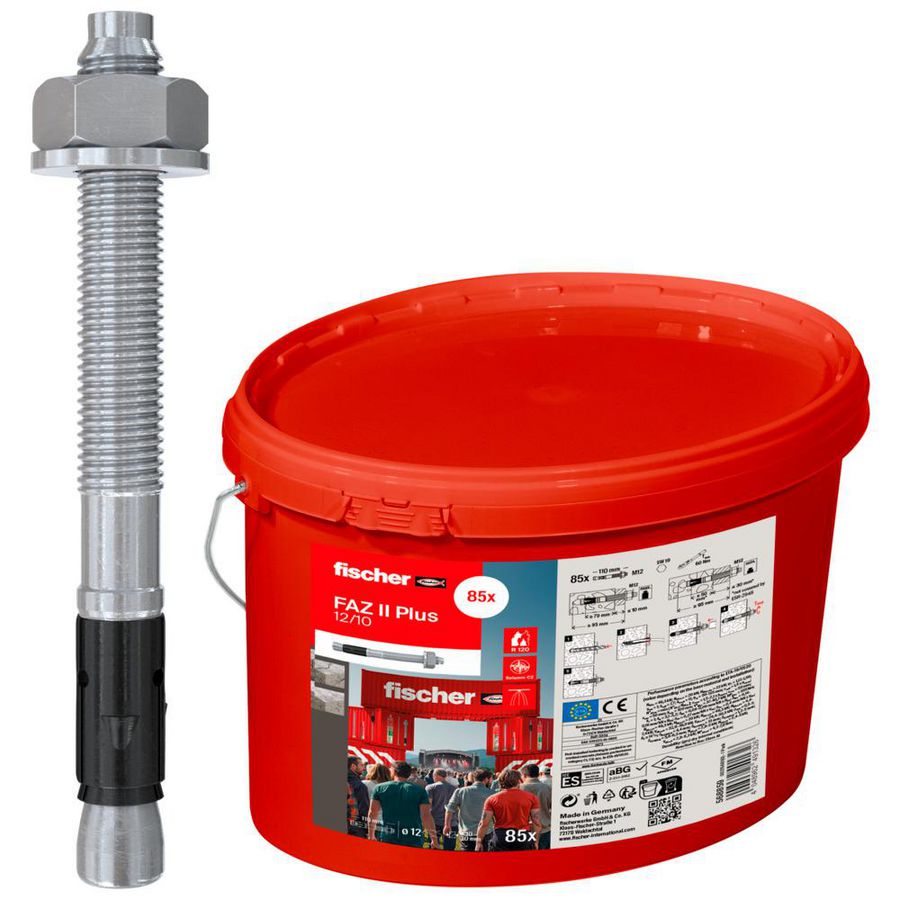 Emmer a 85st. doorsteekanker FAZ II Plus 12/10