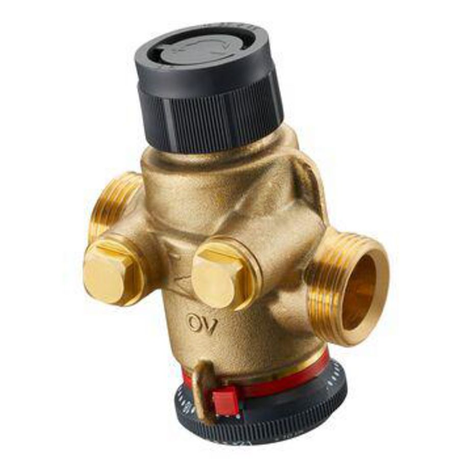 Inregelafsluiter Cocon QTZ z. nippels DN15 bu-bu 150-700l/h