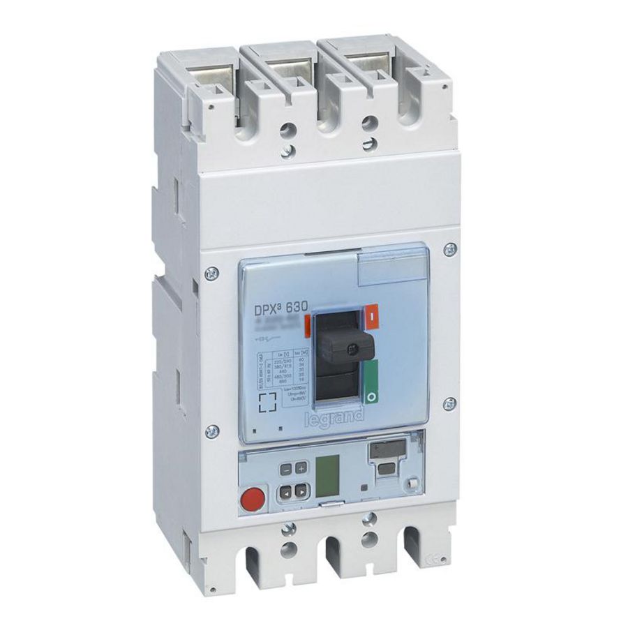 Vermogensschakelaar 630 elektr S2 3P 400A 36kA 400V DPX3