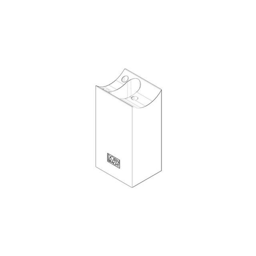 Lichaam 35,5x29x57mm chr