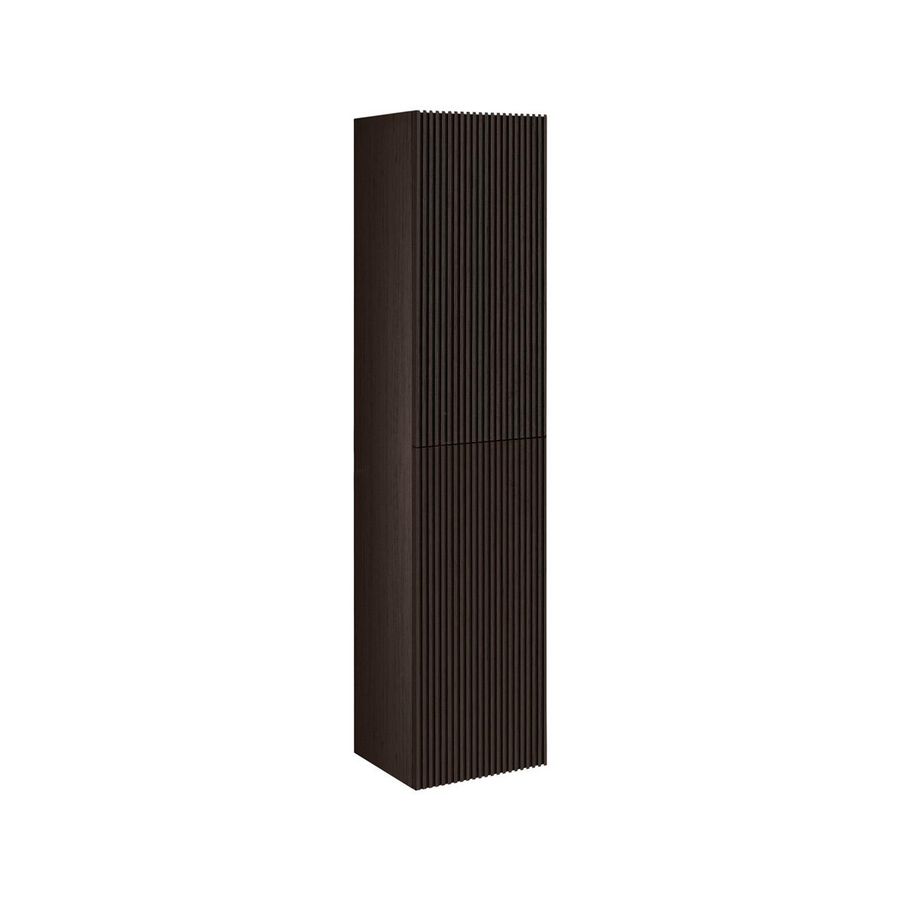 Kolomkast WOOD 35cm H=172cm 2 deuren rechts push-to-open licht eik