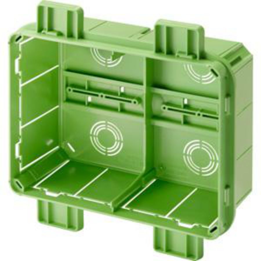 BACK BOX FLUSH M.DIN R. 196X152X75 GROEN