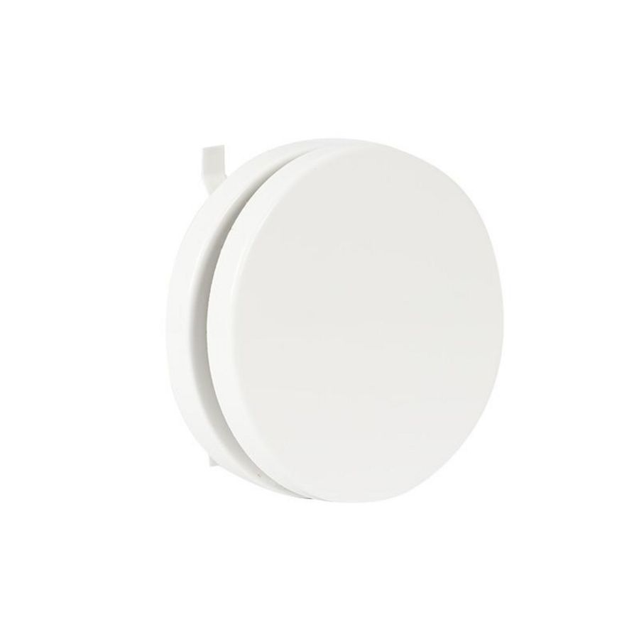 DVSR toevoerventiel staal Ø100mm wit