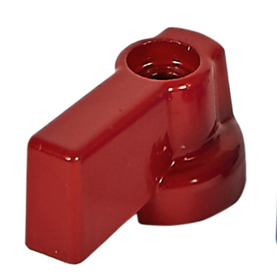 Handvat rood voor VB-kogelkraan