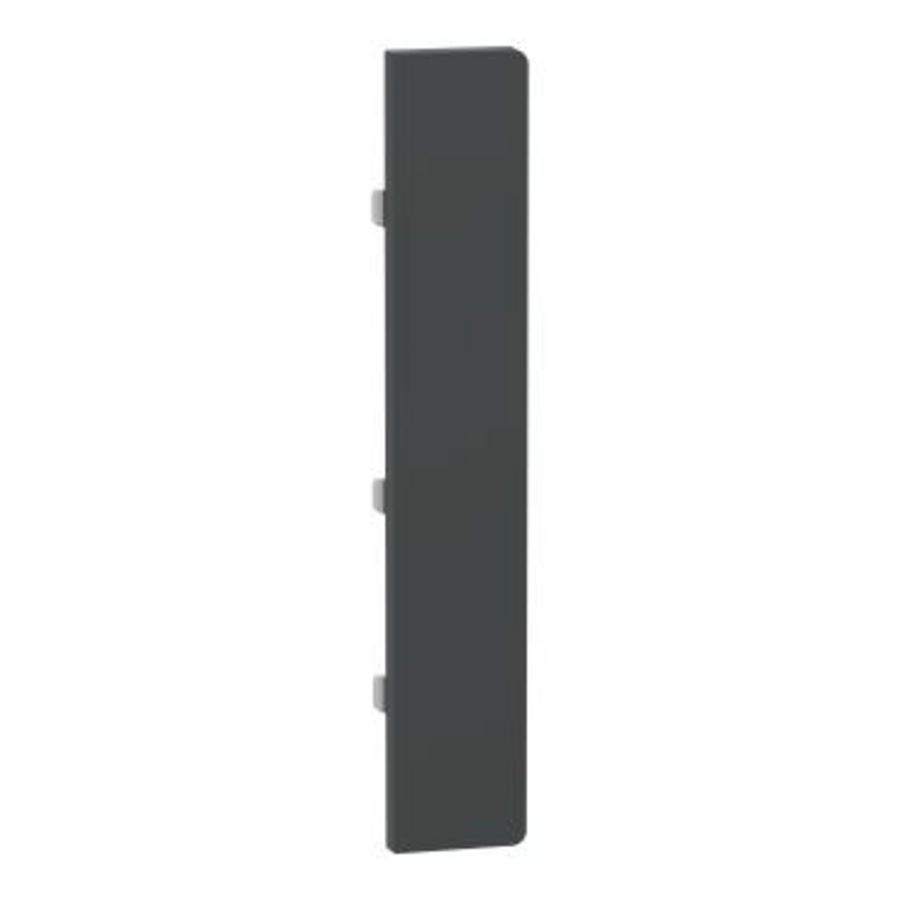 KNX-drukknop System D 1g knop antraciet tbv KNX Push Button