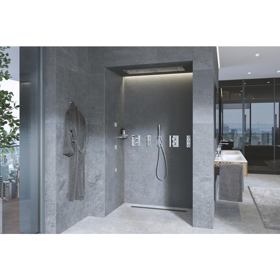 Grohtherm F wand-aansluitbocht chroom (Spa colors coll.)