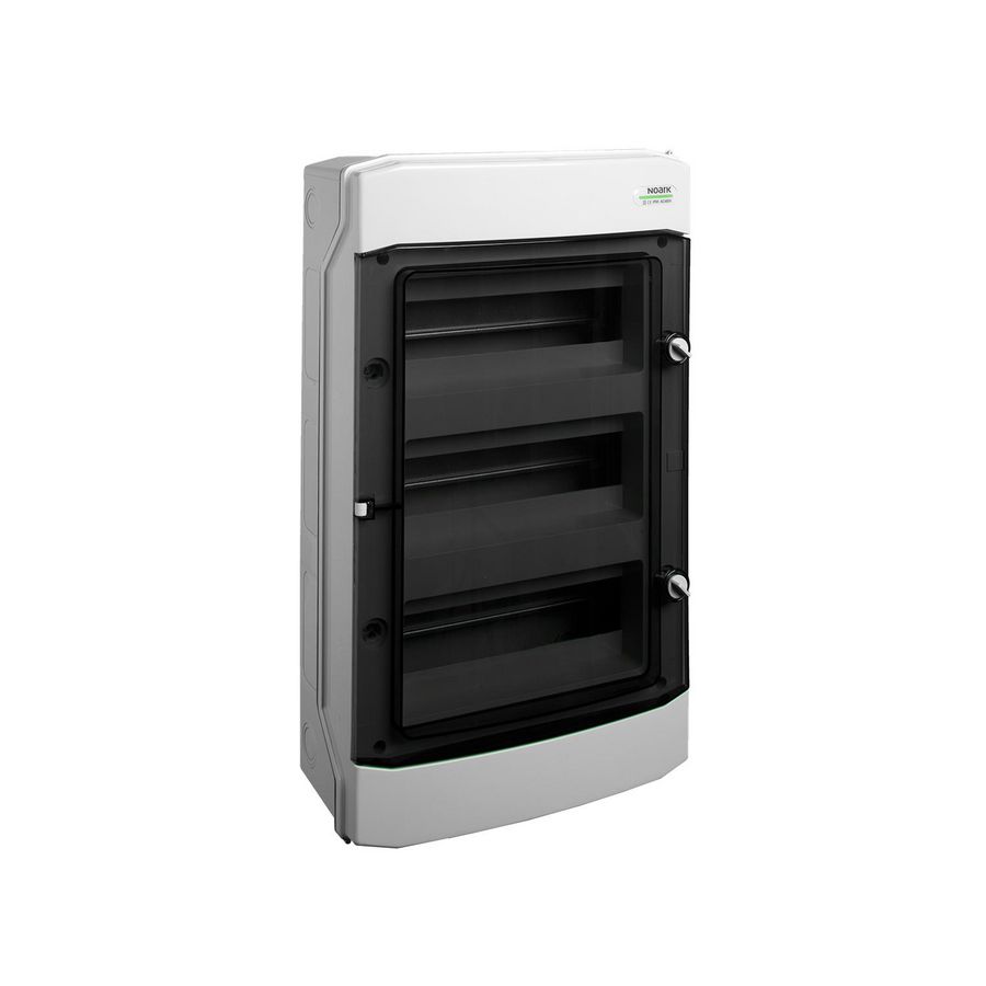 Installatiekast plastic opbouw IP65 3 rijen 3x12 modules
