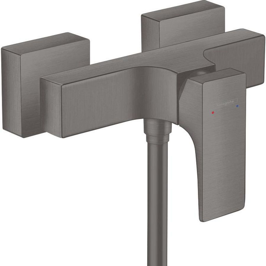 Opbouw douchemengkraan Metropol 32560340 brushed black chrome