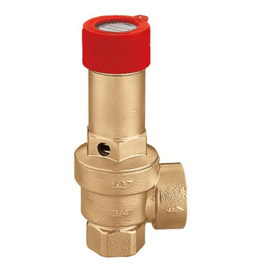 Overstortventiel 3/4"bn.x1"bn. 3bar