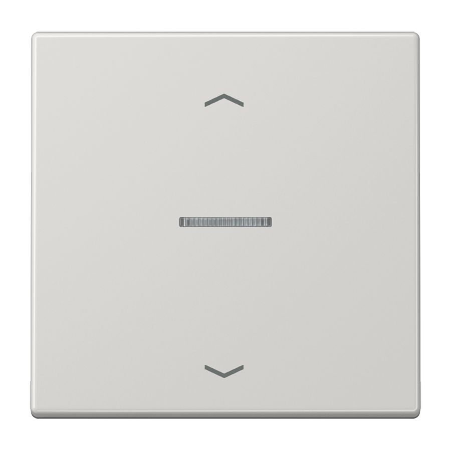 Lichtsignaal LED wt/bl LS messing ant.