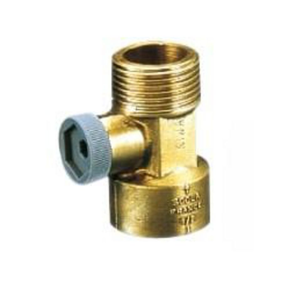 Keerklep EB201 F/M DN15 10B huis messing afdichtring nitriel