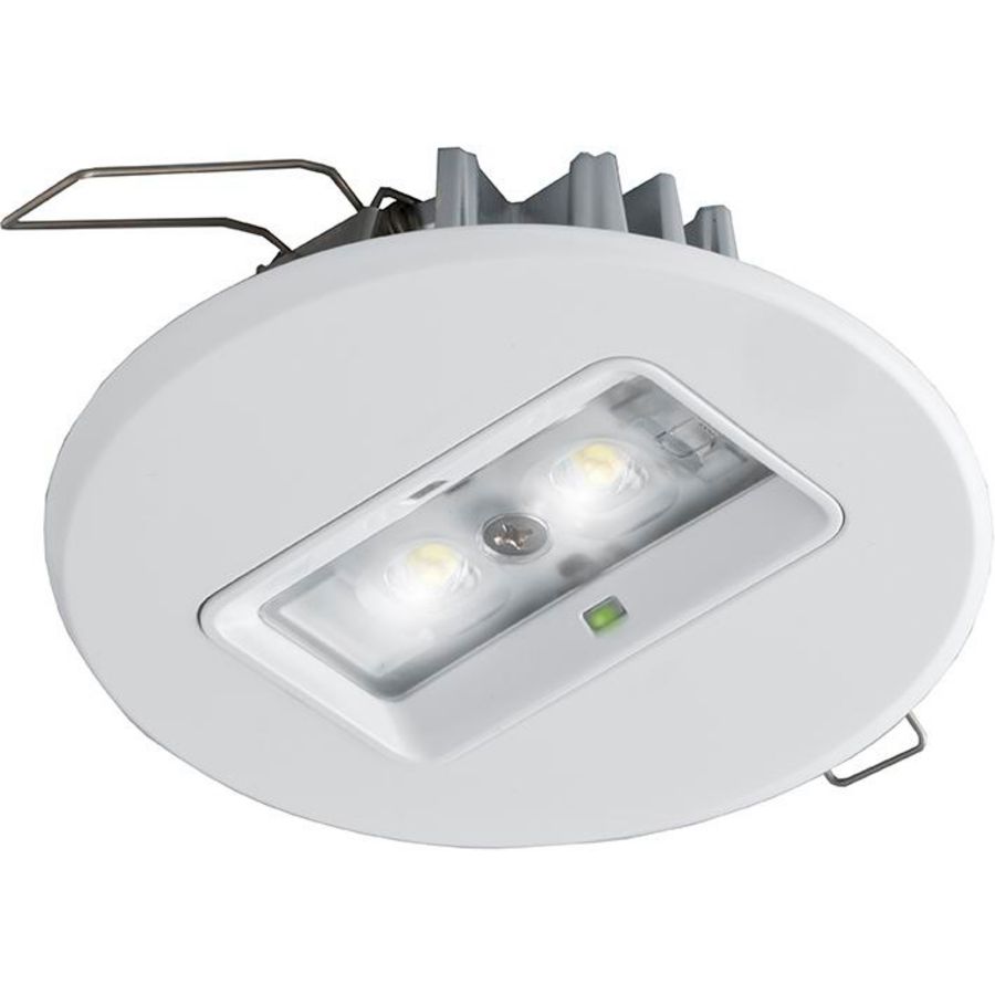 Decentraal 2W rond wit continu inbouw led 7TCA091160R0560