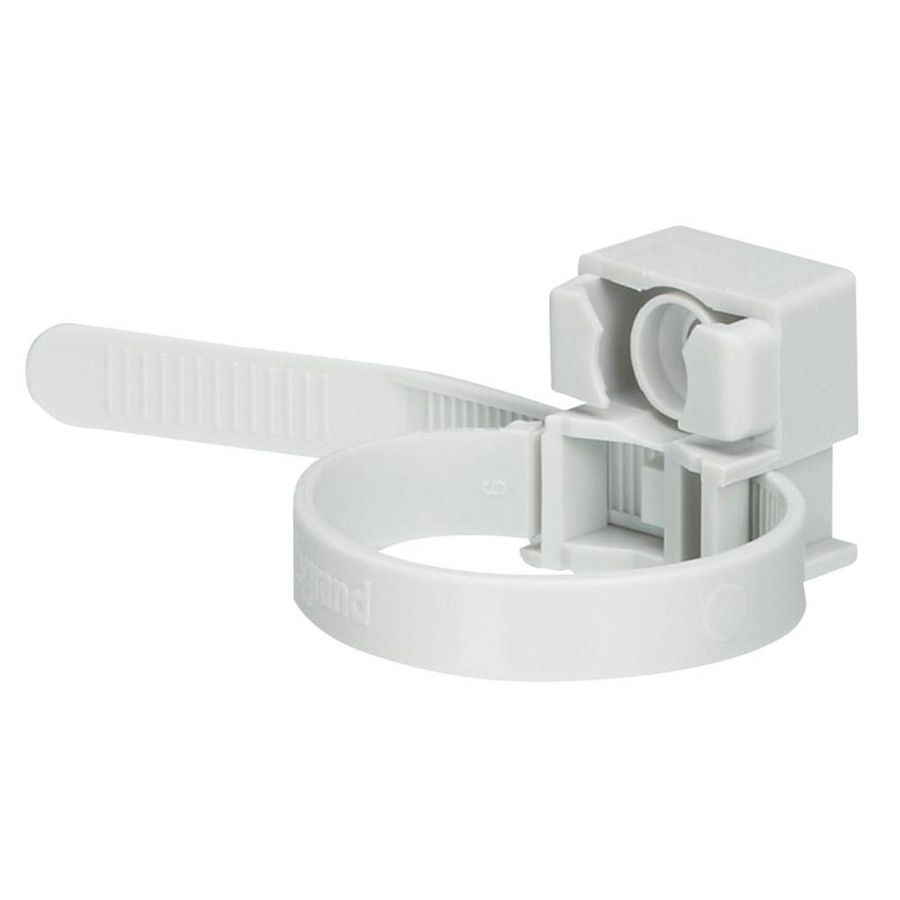 Kabelband met voetstuk 15/30 grijs VVE=100
