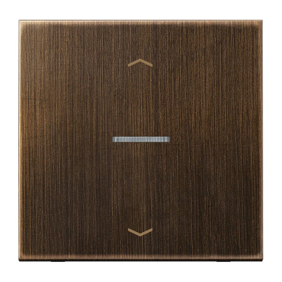 Stuurafdekking LS 1voudig Mess. antiek pijl HOME