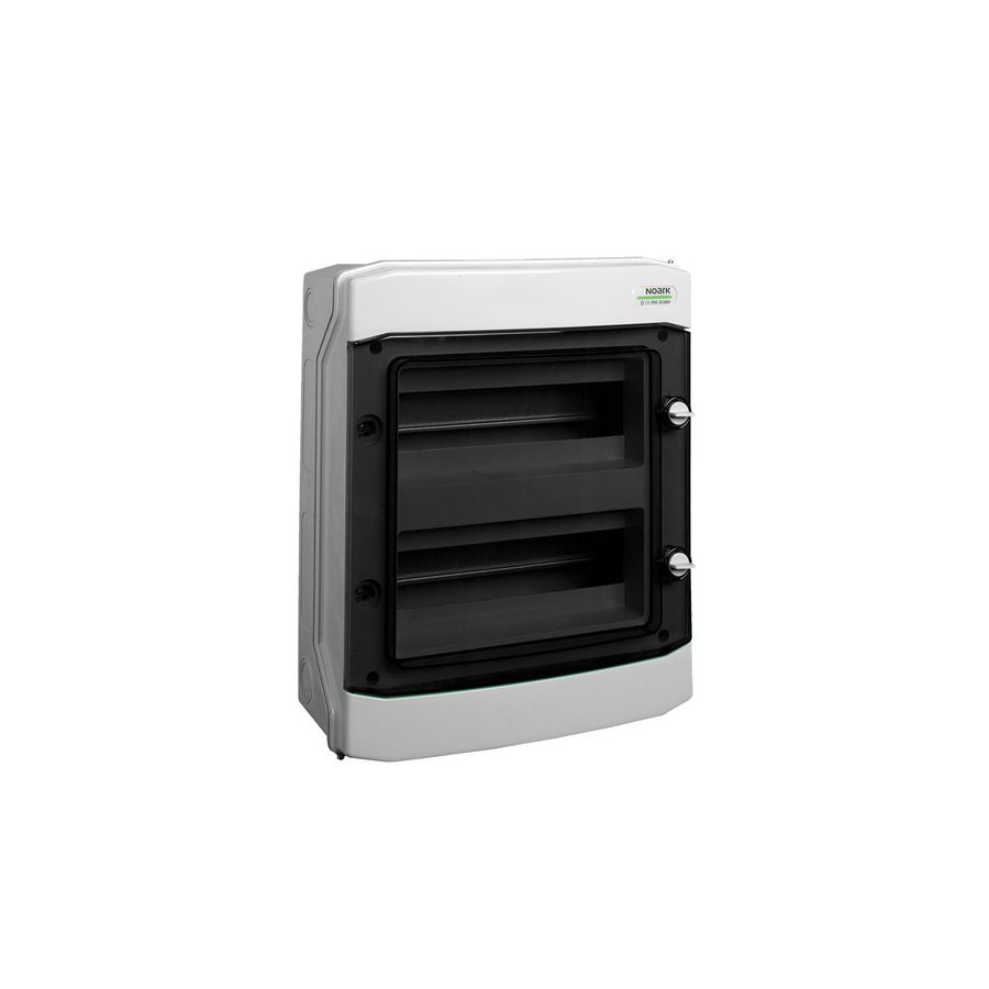 Installatiekast plastic opbouw IP65 2 rijen 2x12 modules