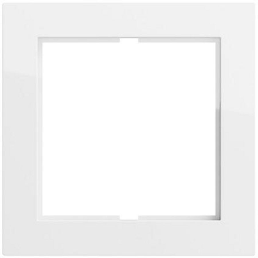 Adapterraam vierkant 50x50mm System 70 zuiver wit