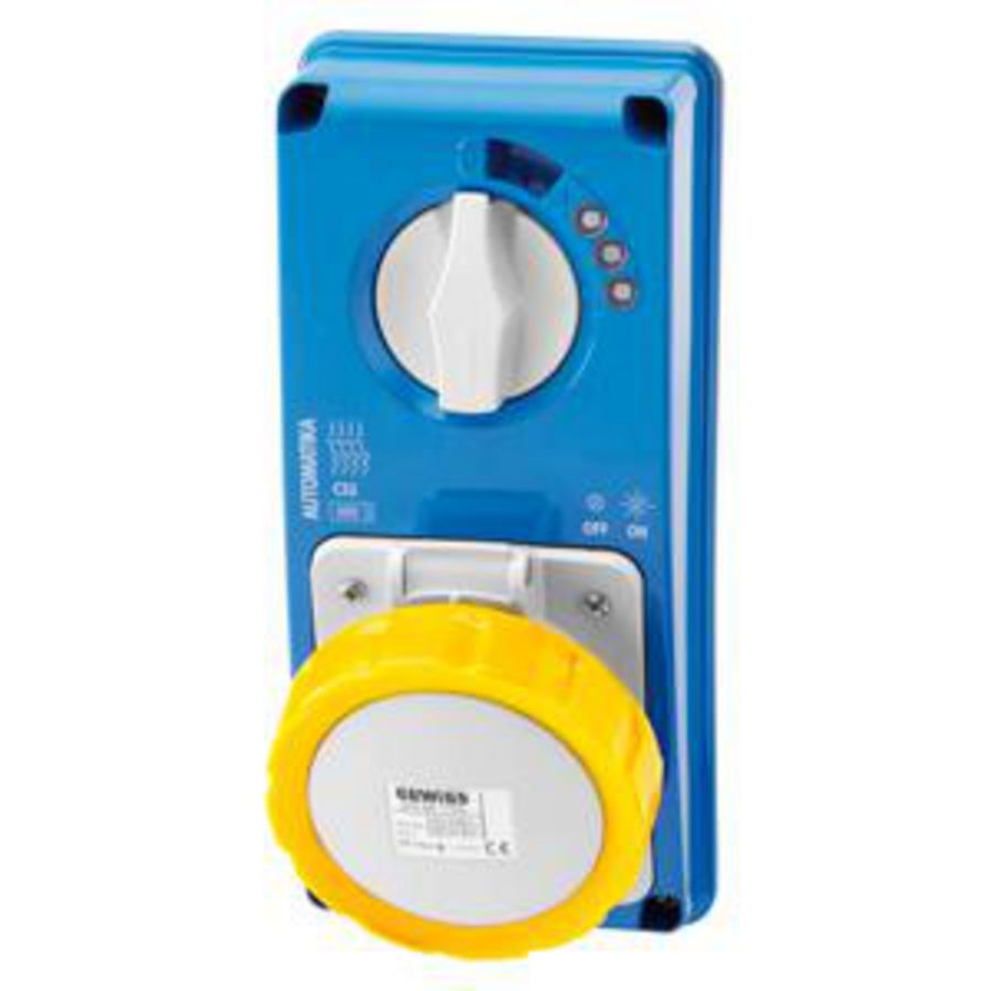 VERTICAAL BEVESTIGDE VERGRENDELDE CONTACTDOOS-AUTOMATIKA -