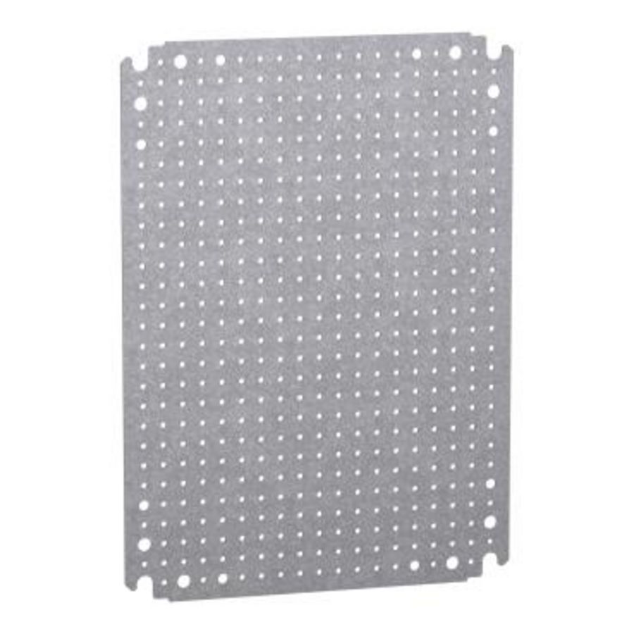Montageplaat microperf. 300x400mm Gaten 3,6mm op 12,5mm