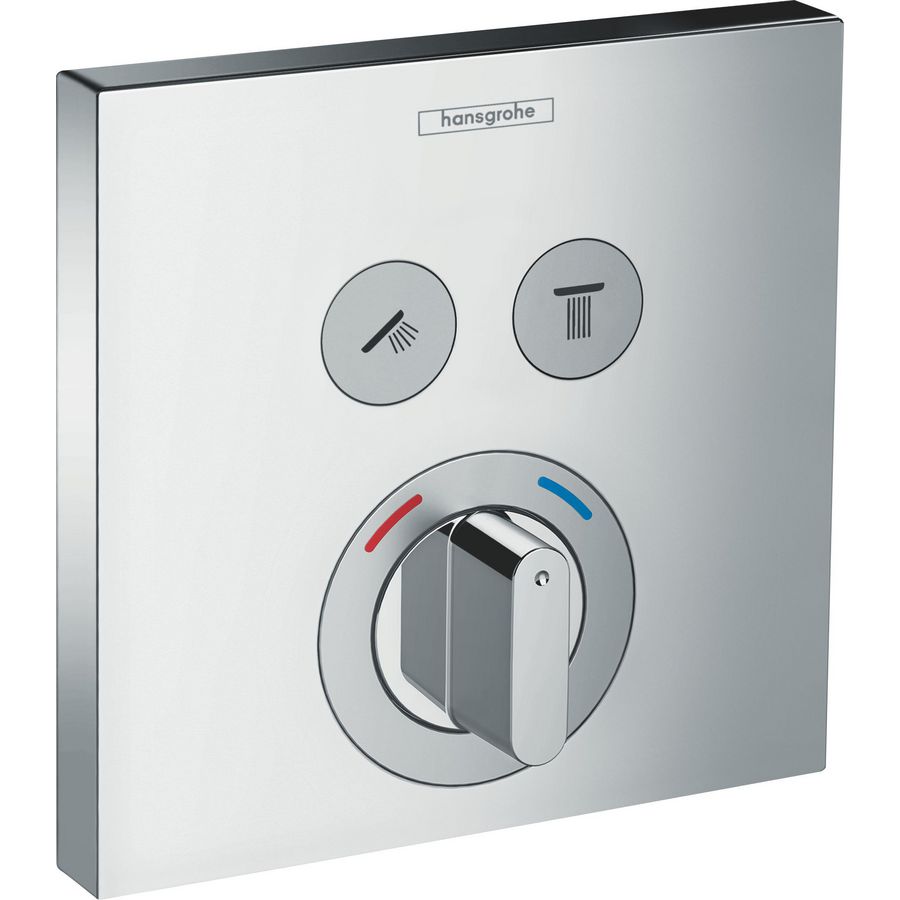 Afbouwdeel Shower Select .d-mengkraan chroom zonder inbouw set 01800