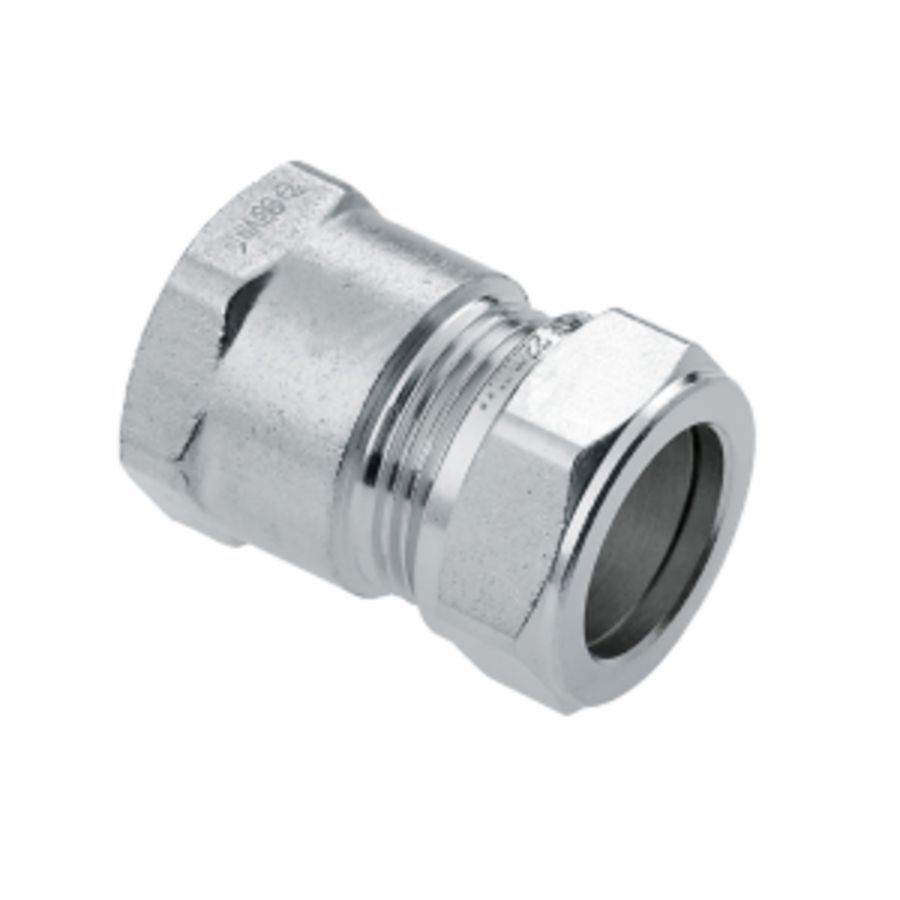 Schroefbus recht knel vertind 22x1" bn. lang KIWA/Gastec