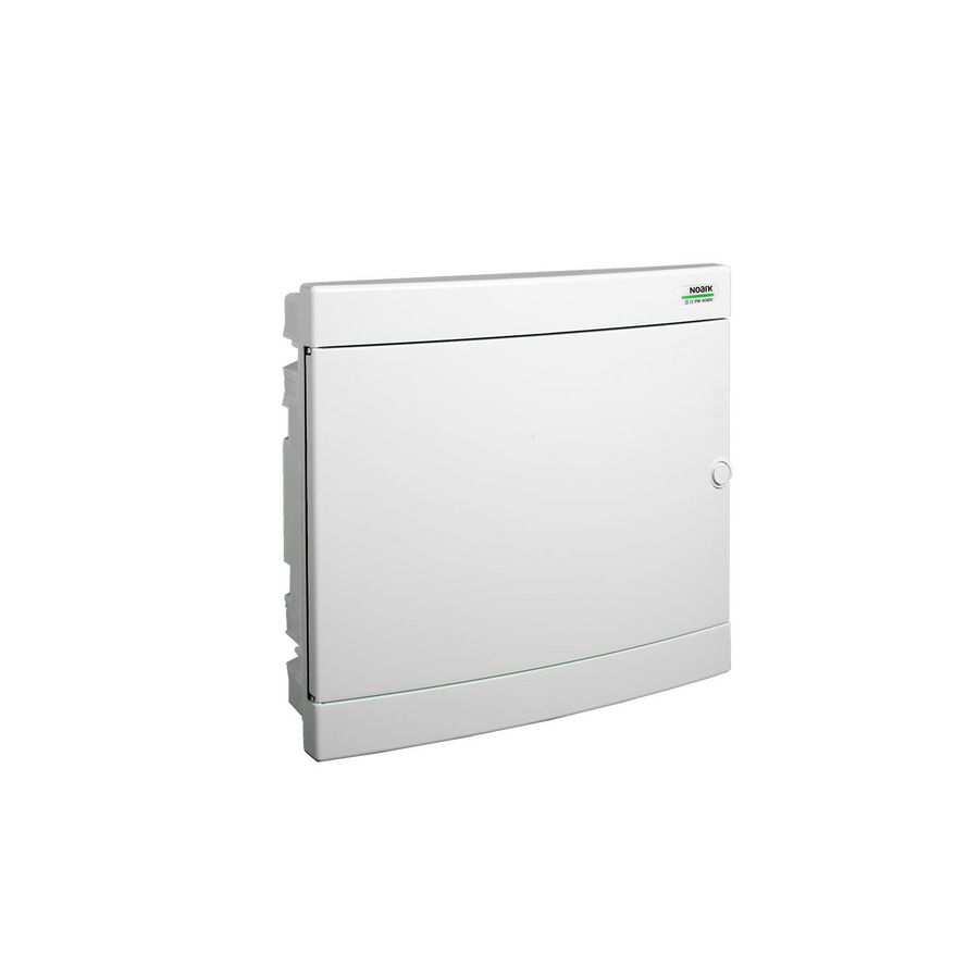 Installatiekast kunststof wit deur IP40 2 rijen 2x18 mod.