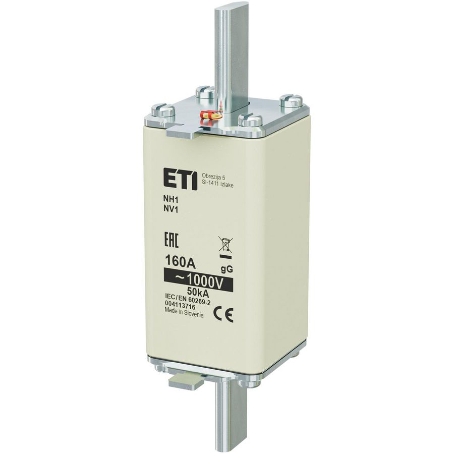 Zekering NH1/85 gG 160A/1000V 4113716 VVE=3