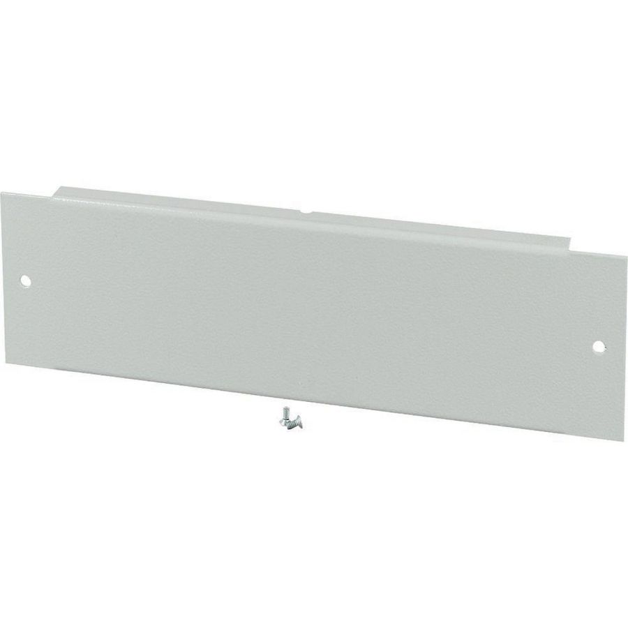 Frontplaat voor sokkel HxB=100x350mm grijs