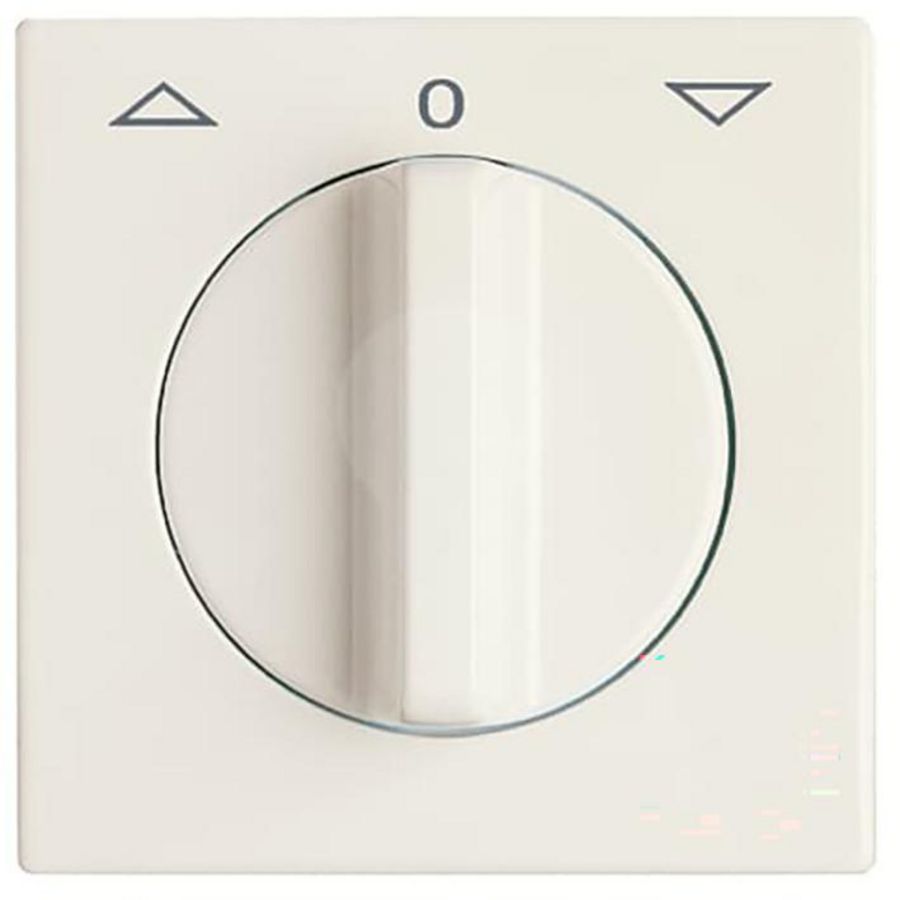 Centraalplaat v inbouw jaloeziesch draai IP44 A-w creme (2142 DR-32)