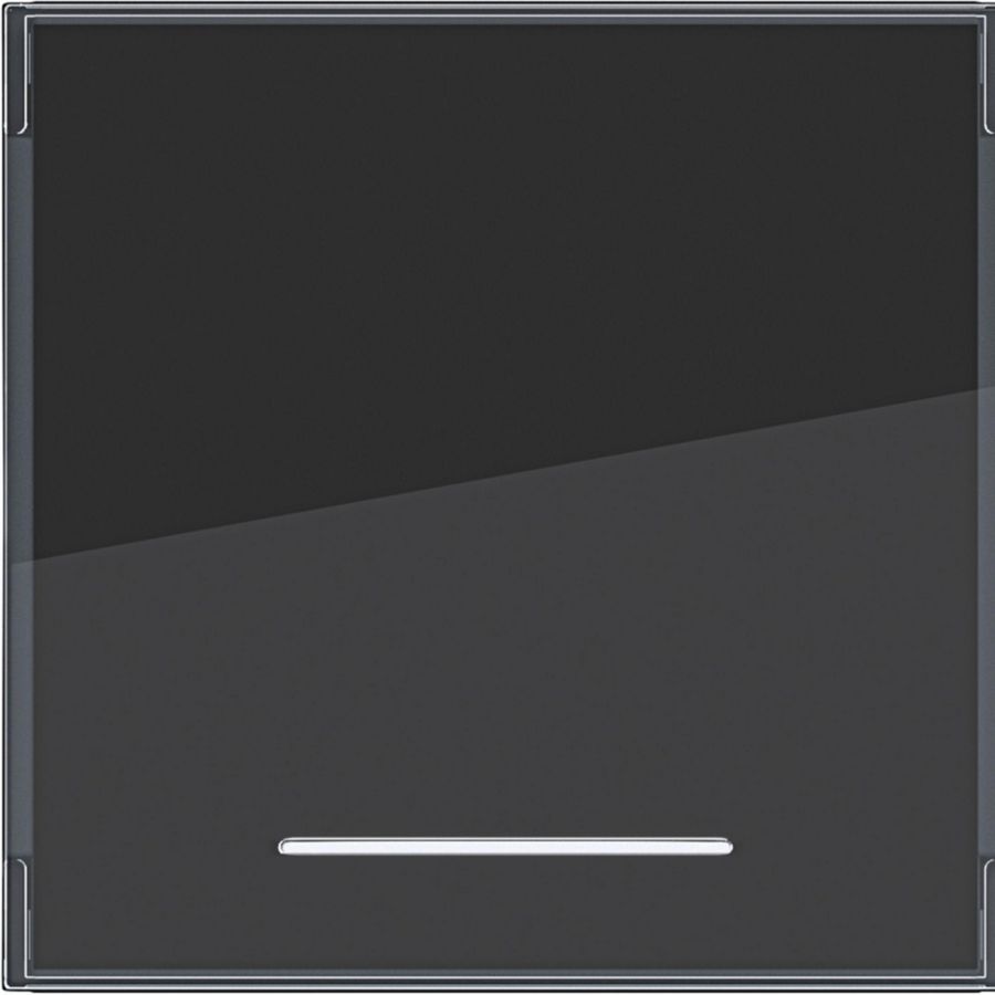 Wip 1-voudig groot tekstveld heldere lens A.x/C.x antraciet