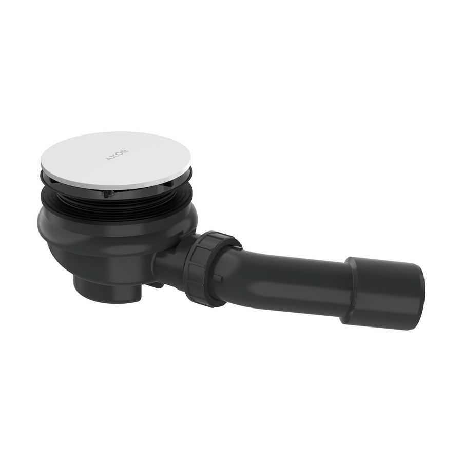 Douche-afvoer douchebak complete set AXOR Staro mat wit