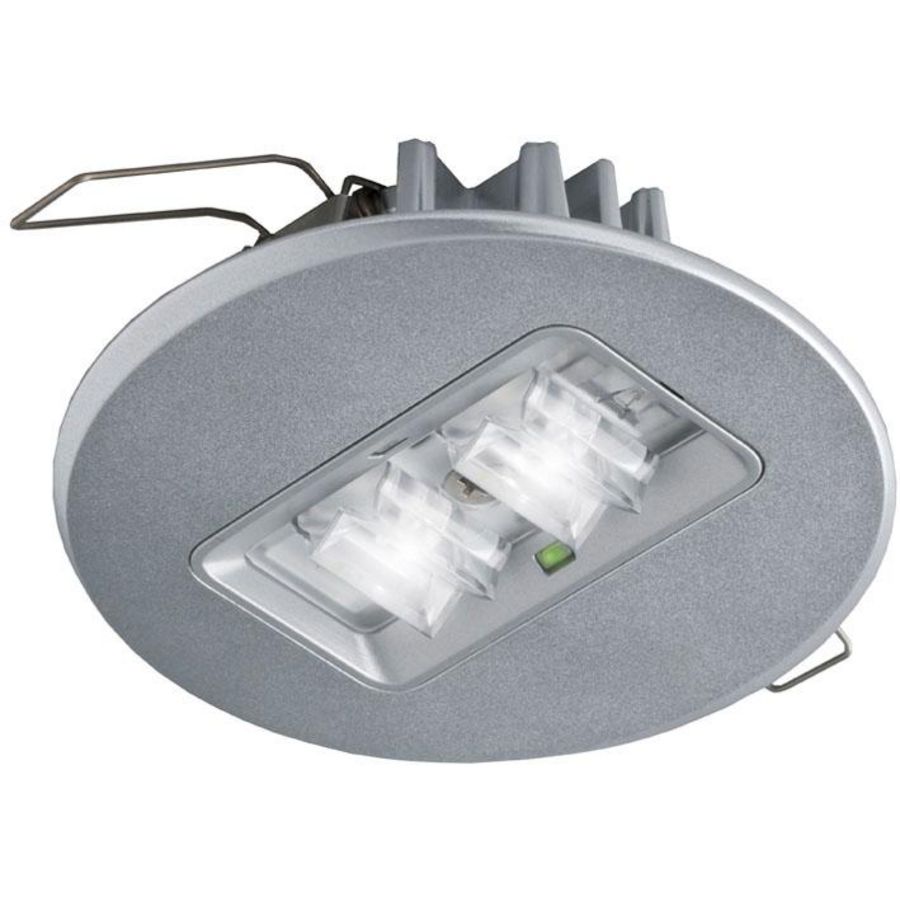 Decentraal 2W rond alu inbouw led armatuur 7TCA091160R0464
