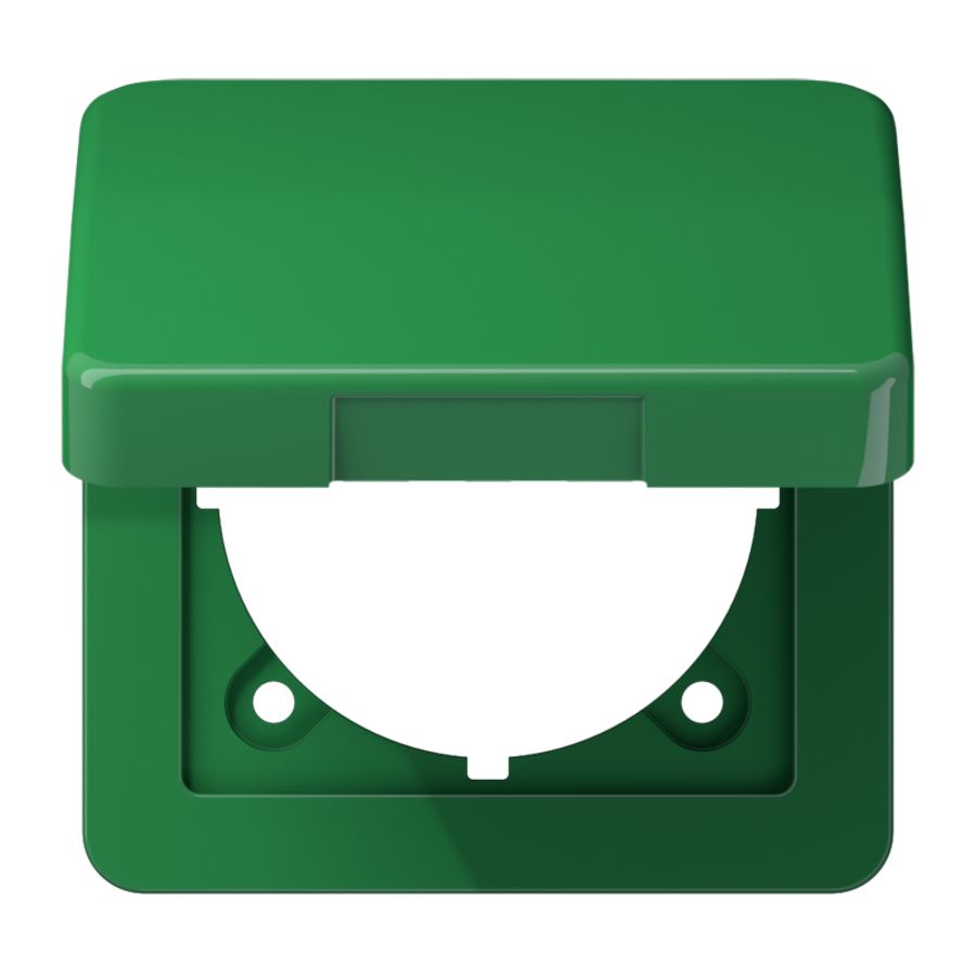 Klapdeksel CD500 groen slagvast