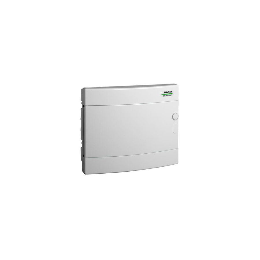 Installatiekast kunststof wit deur IP40 1 rij 12 modulen