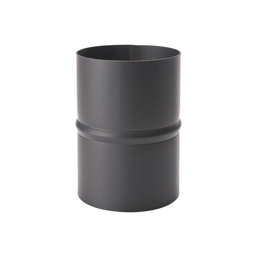 PK Ø80mm Verloop mannelijk-mannelijk zwart