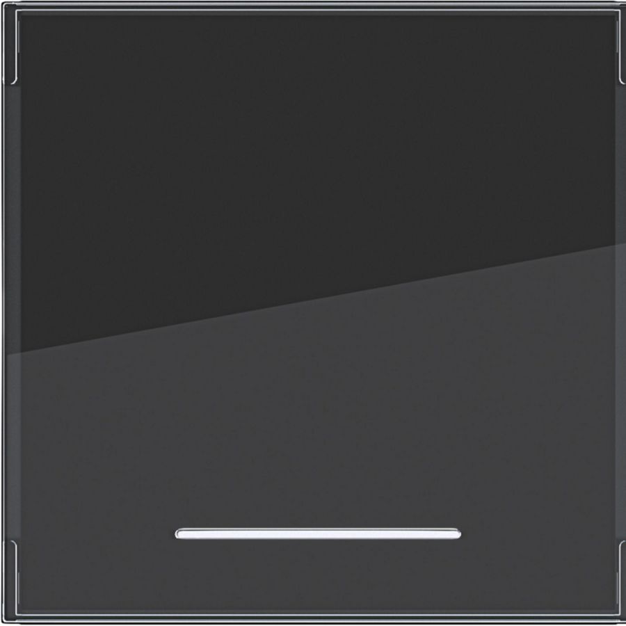 Wip 1-voudig groot tekstveld heldere lens A.x/C.x nachtzwart