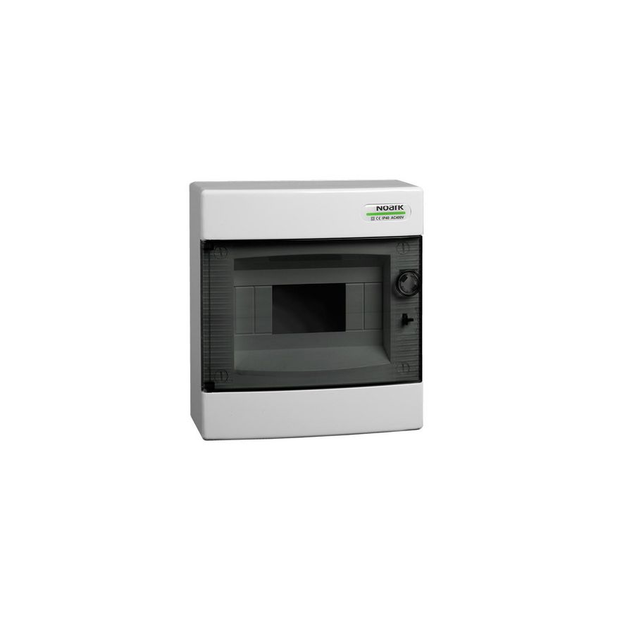 Installatiekast transparant deur opb. IP40 1 rij PNS 8T