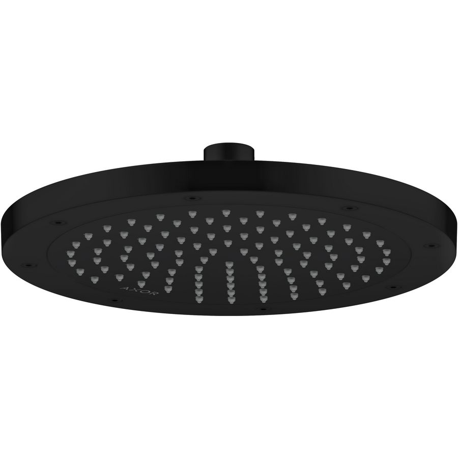 AXOR hoofddouche 245 1 straalsoort EcoSmart mat zwart