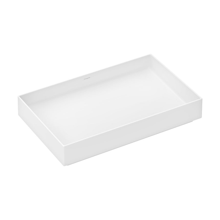 Wastafel Xuniva Evo E waskom 650/400 z. kraangat mat wit