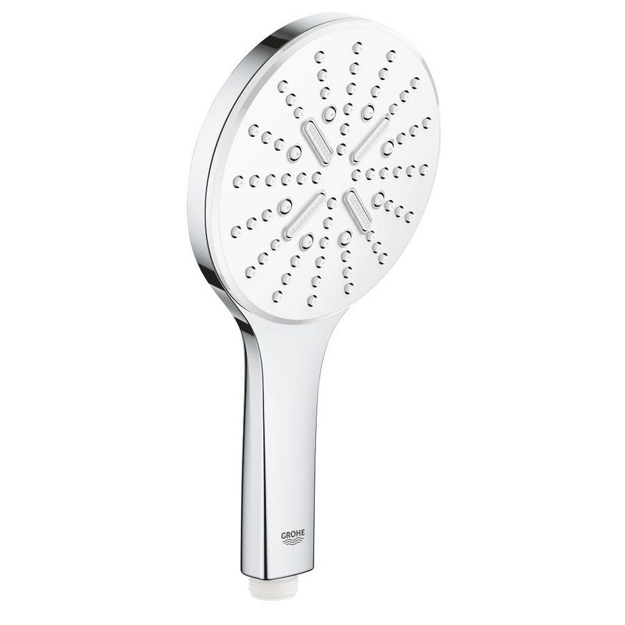 Handdouche rainsh. 130 smartact. 3 straalsoorten moonwhite