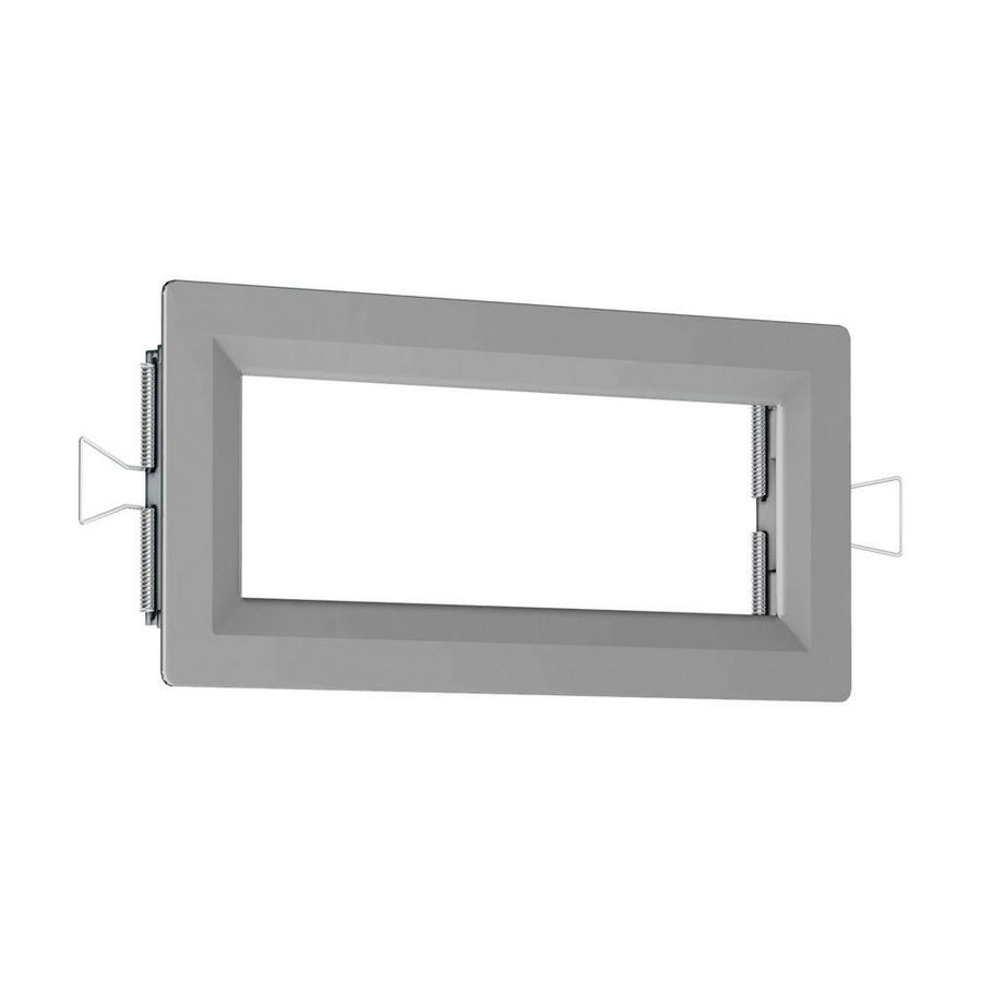 Inbouwframe voor FlexiTech FT1 EW/SU, zilver RAL 9007 Eaton Blessing
