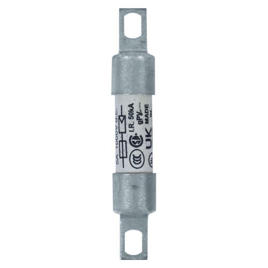 Zekering hoge snelheid 5A DC 1000V 50kA IEC 60269-6 VVE=10